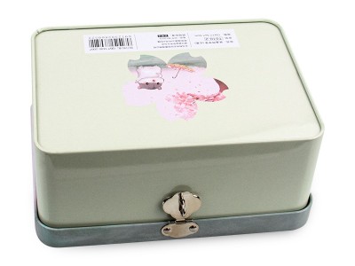 175x130x77同學(xué)錄長(zhǎng)方形鐵盒定制加工