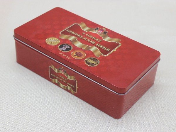 235x135x65mm長(zhǎng)方形保健品鐵盒,人參,鹿茸鐵盒