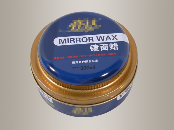 鏡面蠟罐,汽車(chē)蠟鐵盒包裝D128*68mm