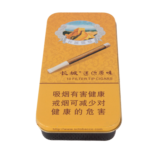 長(zhǎng)城香煙鐵盒