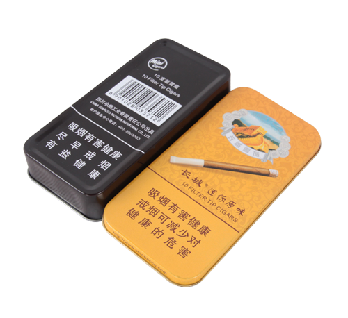 長(zhǎng)城香煙鐵盒